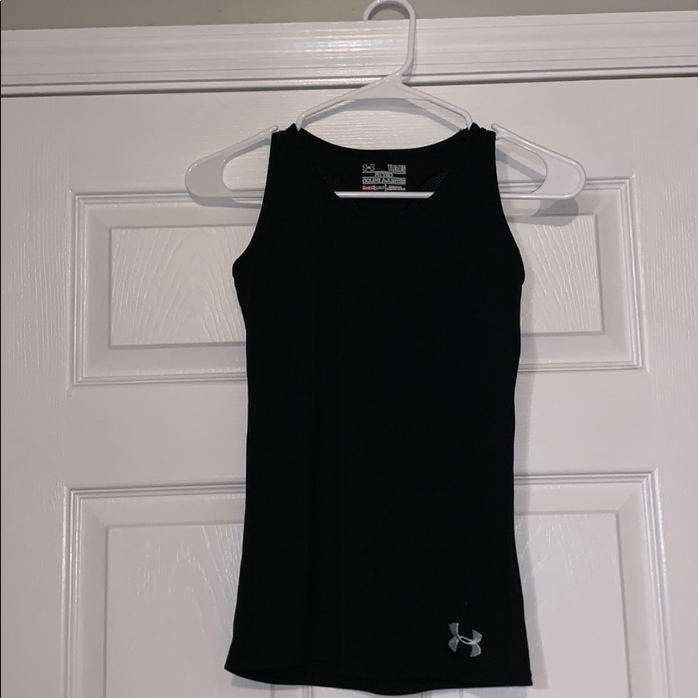 Under Armour Fitted Black Razorback Tank Top
